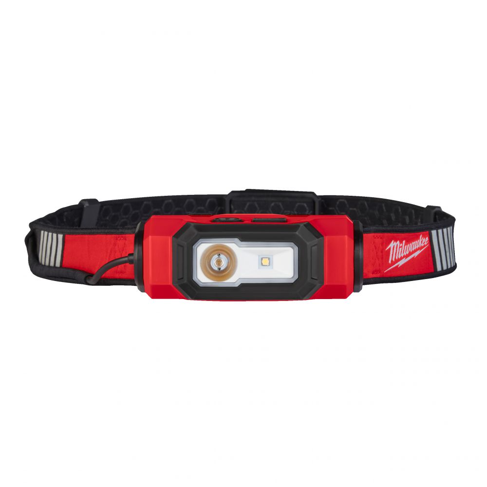 Milwaukee - Usb-Akku-Hi-Vis-Stirnlampe (L4 HL-VIS-301) 